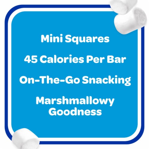 Rice Krispies Treats® Original with Holiday Sprinkles Mini Marshmallow Cereal Bars Perspective: back
