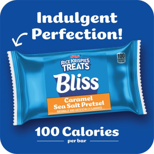 Rice Krispies Treats® Bliss Caramel Sea Salt Pretzel Crispy Marshmallow Squares Perspective: back