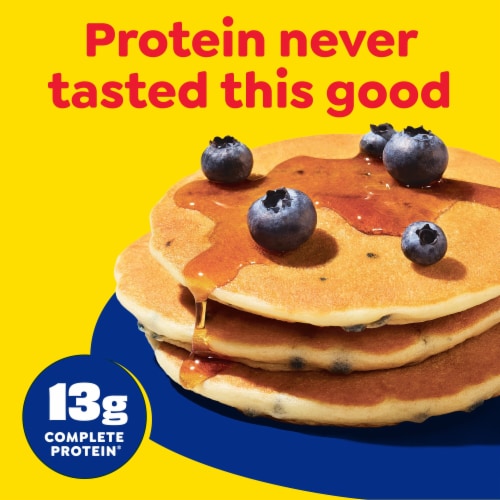 Eggo® Protein Blueberry Frozen Pancakes Perspective: back
