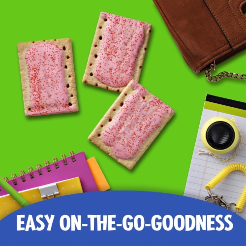 Pop-Tarts Toaster Pastries Frosted Cherry Perspective: back