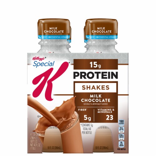 Kellogg's Special K Protein Shakes Milk Chocolate Perspective: back