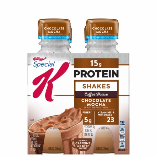 Kellogg's Special K Protein Shakes Chocolate Mocha Perspective: back