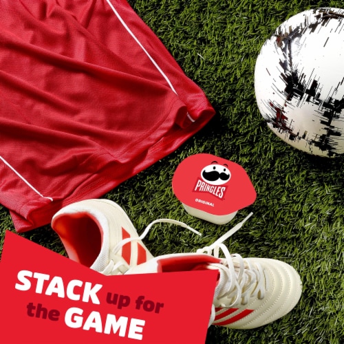 Pringles® Original Snack Stacks Potato Crisps Chips Perspective: back