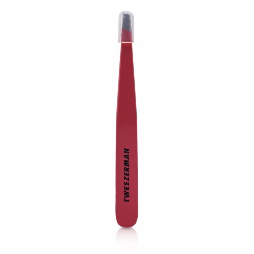 Tweezerman Slant Tweezer Geranium Model 1230-RFC12 Perspective: back