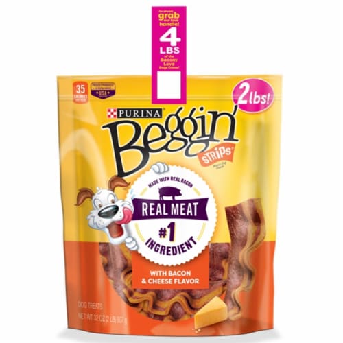 Purina Beggin' Strips Club Pack (32 Ounce, 2 Pack) Perspective: back