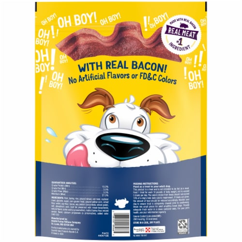 Purina® Beggin'® Strips with Bacon & Beef Flavor Dog Treats Perspective: back
