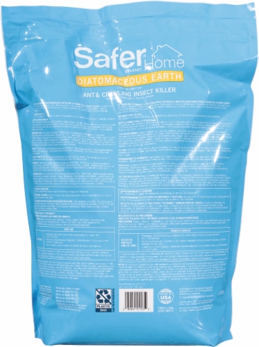 Safer Brand Diatomaceous Earth Ant & Crawling Insect Killer Perspective: back
