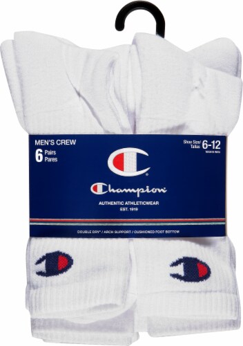 Champion Inline Crew Socks Perspective: back