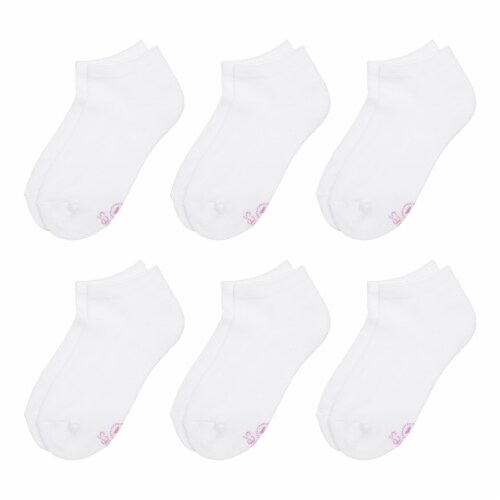 Hanes Ultimate Girls' Low Cut Socks Perspective: back