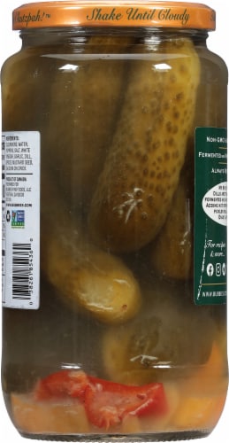 Bubbies® Spicy Kosher Dill Pickles Perspective: back