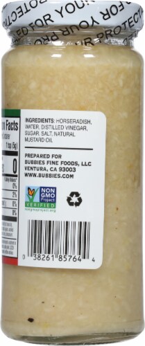Bubbies® Extra Hot Horseradish Perspective: back