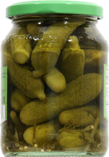 Hengstenberg All Natural Cornichons Pickles Perspective: back