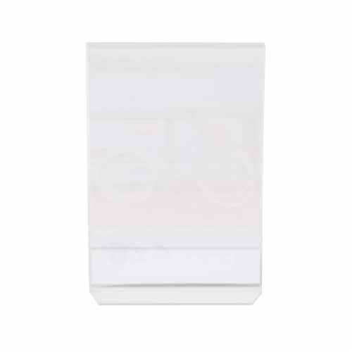 Snap® 4x6 Clear Bent Acrylic L Photo Frame Perspective: back