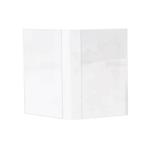 Snap® 4x6 Clear Bent Acrylic Double Photo Frame Perspective: back