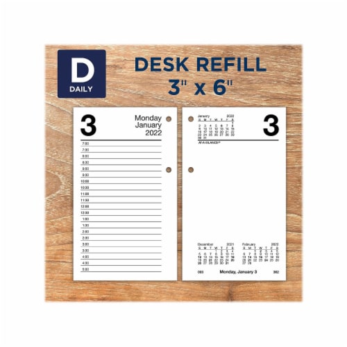 at-a-glance-2022-6-x-3-5-daily-calendar-refill-white-black-e717-50-22-1-kroger