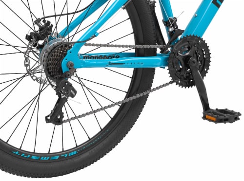 Mongoose 27.5" Grafton Mountain Bike - Blue Perspective: back