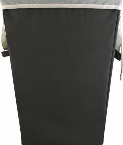 Whitmor NewTrals Easycare Hamper and Laundry Bag - Gray Perspective: back