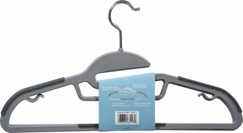 Whitmor Sure-Grip Collection Suit Hangers Perspective: back