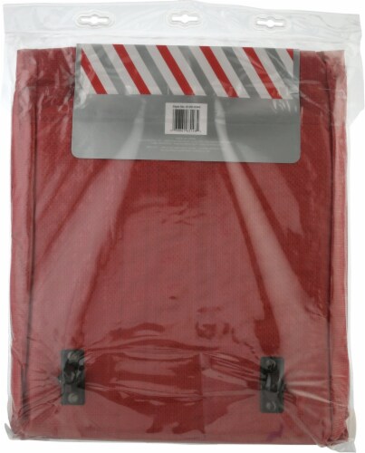 Whitmor Christmas Rolling Tree Red Bag Perspective: back