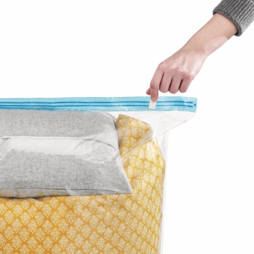Whitmor Spacemaker Vacuum Storage Bag - White Perspective: back