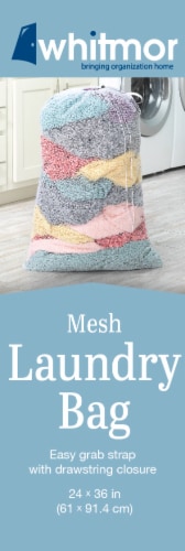 Whitmore Mesh Laundry Bag Perspective: back