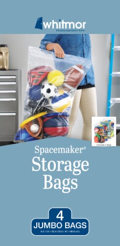 Whitmor Spacemaker 1 Jumbo Vacuum Clothing Storage Bags Airtight Reusable