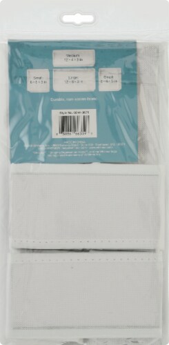 Whitmor Drawer Organizer Set - White Perspective: back
