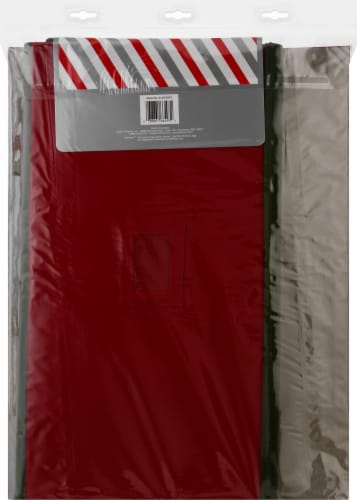 Whitmor Christmas Ornament Storage Box - Red Perspective: back