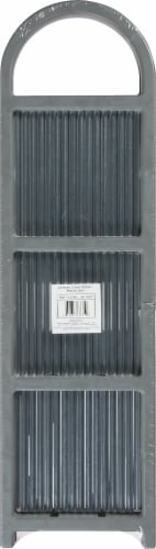 Whitmore Compact Closet Shelves - Gray Perspective: back