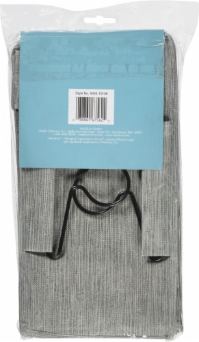 Whitmor Hanging Shoe Shelves - Gray Perspective: back
