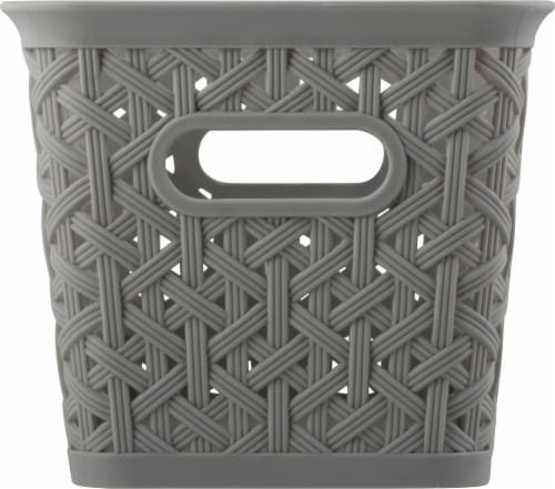 Whitmore Gray Basket Perspective: back