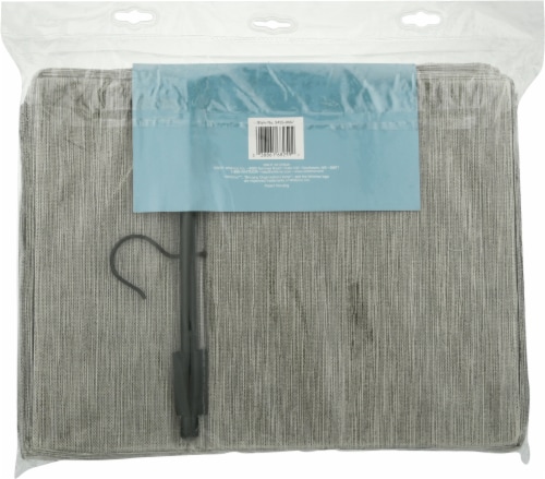 Whitmor Hanging Shoe & Sweater Organizer - Gray Perspective: back