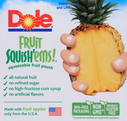 Dole Fruitocracy Apple Pineapple Perspective: back