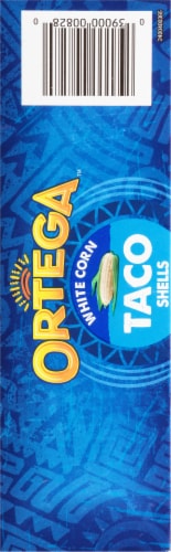 Ortega White Corn Taco Shells Perspective: back