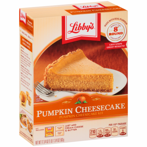 Libby's Pumpkin Cheesecake Kit Perspective: back