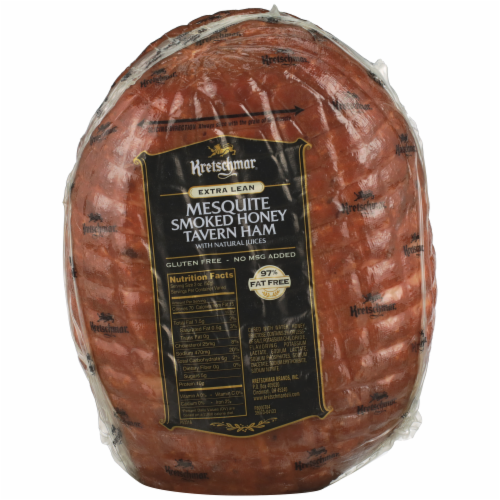 Kretschmar Mesquite Smoked Honey Tavern Ham Perspective: back