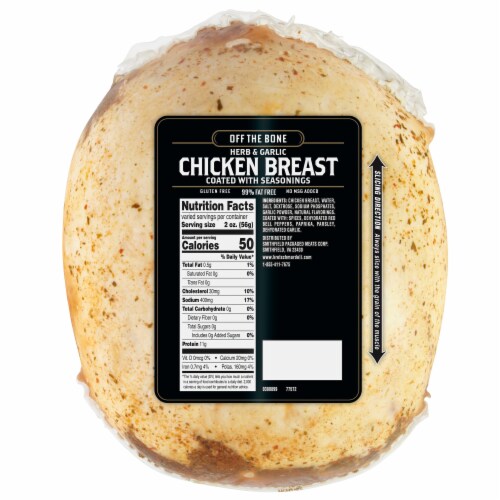 Kretschmar Premium Deli Off The Bone Herb & Garlic Chicken Breast Perspective: back