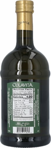 Colavita Extra Virgin Olive Oil Perspective: back