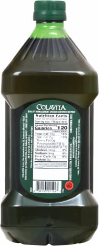 Colavita® Extra Virgin Olive Oil Perspective: back