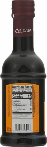 Colavita® Aceto Balsamico Di Modena IGP Balsamic Vinegar Perspective: back