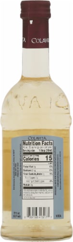 Colavita® White Balsamic Vinegar Perspective: back
