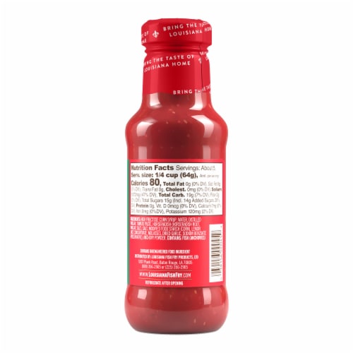 Louisiana Fish Fry Products Cocktail Sauce Perspective: back