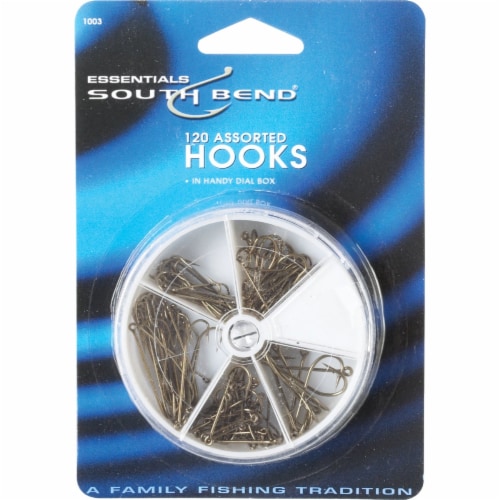 South Bend® Assorted Fishing Hook Kit Perspective: back