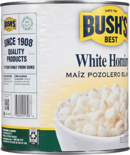 Bush's Best® White Hominy Perspective: back