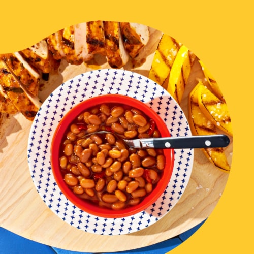Bush's Southern Pit Barbecue Grillin' Beans 22 oz Perspective: back