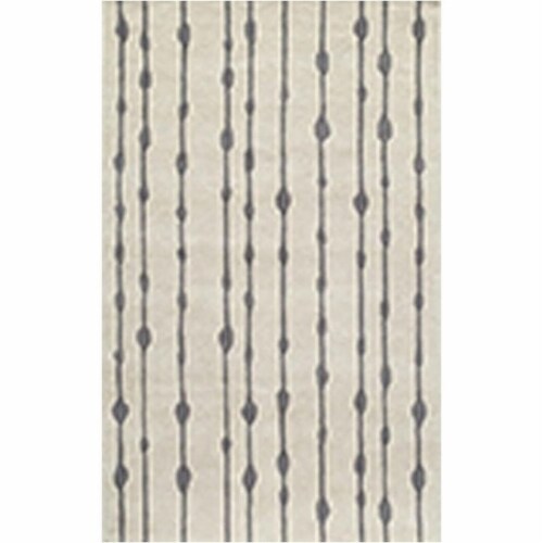 Momeni Delhi Strands Area Rug - Gray Perspective: back