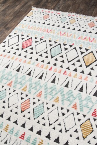 Momeni Monaco Accent Rug - Multicolor Perspective: back