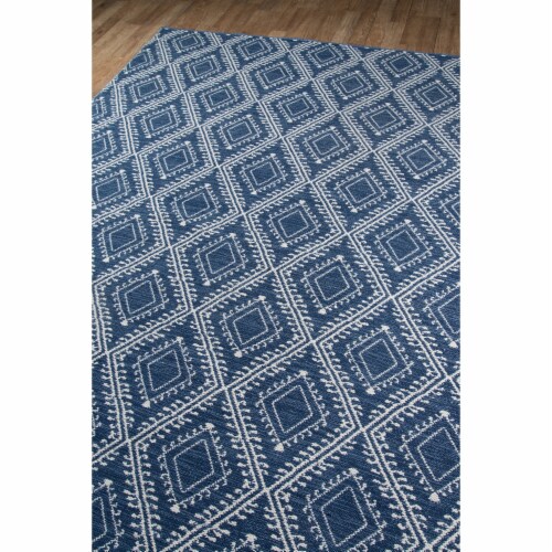 Erin Gates Easton EAS-1 Navy Pleasant 2' X 3' Rug Perspective: back