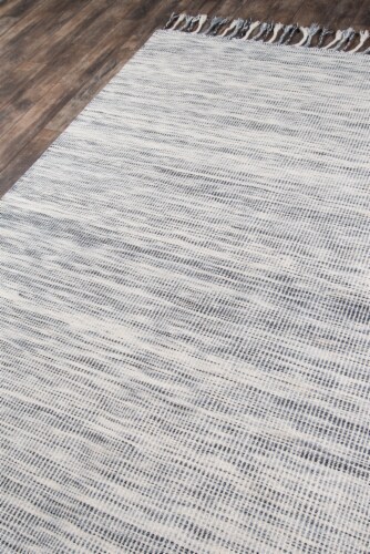 Madcap Cottage SOUK0SOU-1BLU5080 5 x 8 ft. Souk-1 Hand Woven Rectangle Area Rug - Blue Perspective: back