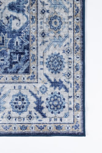 Momeni Karachi KAR-8 Blue 5' X 8' Rug Perspective: back